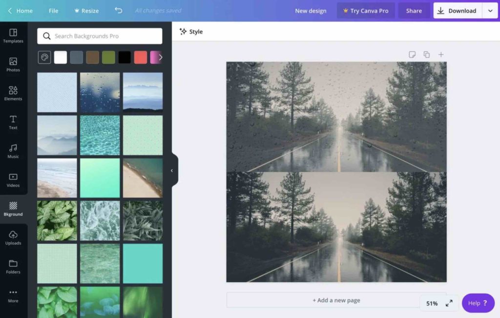 Canva free editing software